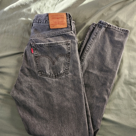Levi's Denim - Levi's High Rise Women's Jeans - Washed Black